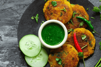  Aloo Tikki Chaat