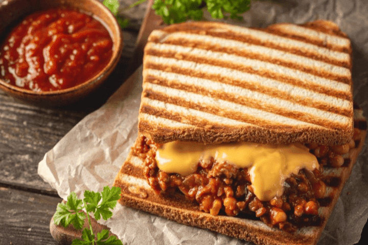 Spicy Corn Sandwich